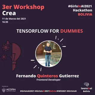 TensorFlow for Dummies