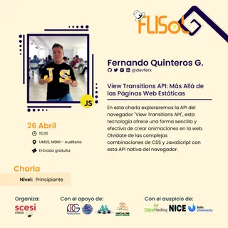 View Transitions API: Más allá de las paginas 